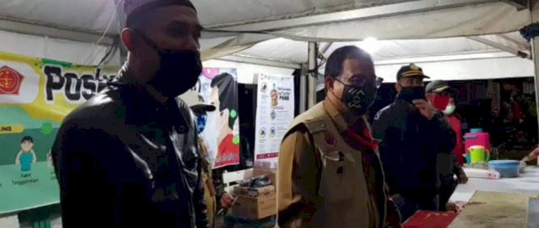 Iqbal Keliling Semangati Tim Penjaga Perbatasan Kota