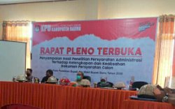 Pleno KPU Barru: Andi Ogi Digugurkan Sebagai Peserta Pilkada