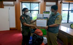 Dukung Gerakan Sejuta Masker, PMI Gowa Sumbang 17.355 Masker