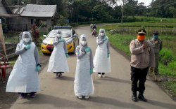 Petugas Gabungan Perketat Penjagaan di Perbatasan Sinjai-Gowa