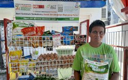 Paling Pertama, ACT Hadirkan Rak Sembako Gratis di Makassar⁣