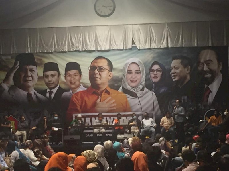 Rapat Akbar Jelang Penetapan, DP ke Relawan: Patuhi Protokol Kesehatan Jangan ikuti Penebar Fitnah dan Hoaks