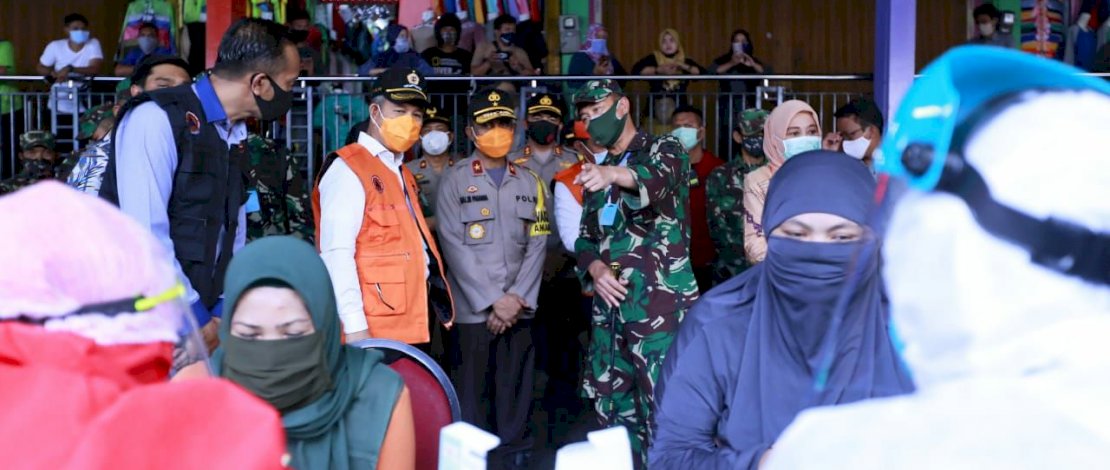 Hasil Rapid Test Selama Empat Hari di Makassar, 204 Pedagang Dinyatakan Reaktif