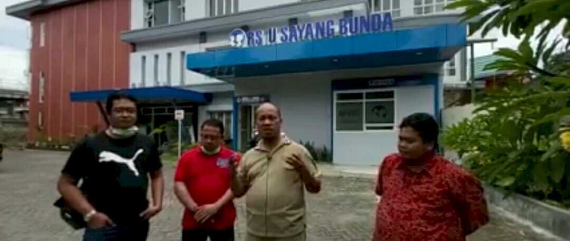 RS Sayang Buda dipersiapkan sebagai pusat karantina dan isolasi pasien Covid-19.