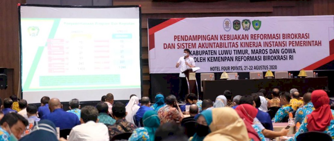 Pemkab Gowa Terus Tingkat Kualitas SAKIP