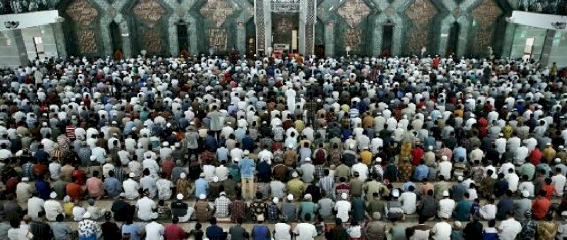 Suasana di Al Markaz Al-Islami Makassar. IST