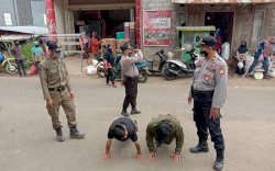 Satpol PP Kabupaten Gowa Bersama TNI-Polri Gelar Operasi Prokes Covid 19