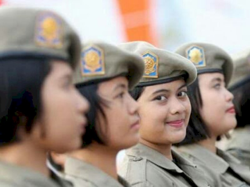 Siap Santun, Satpol PP Makassar Terjunkan Personel Perempuan untuk Tegur Pelanggar