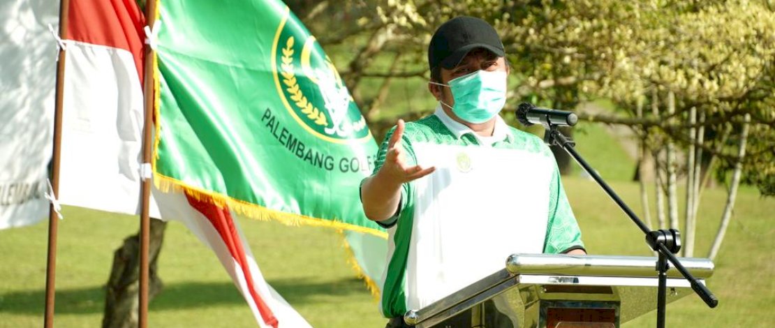 H Herman Deru saat pelantikan pengurus PGC.