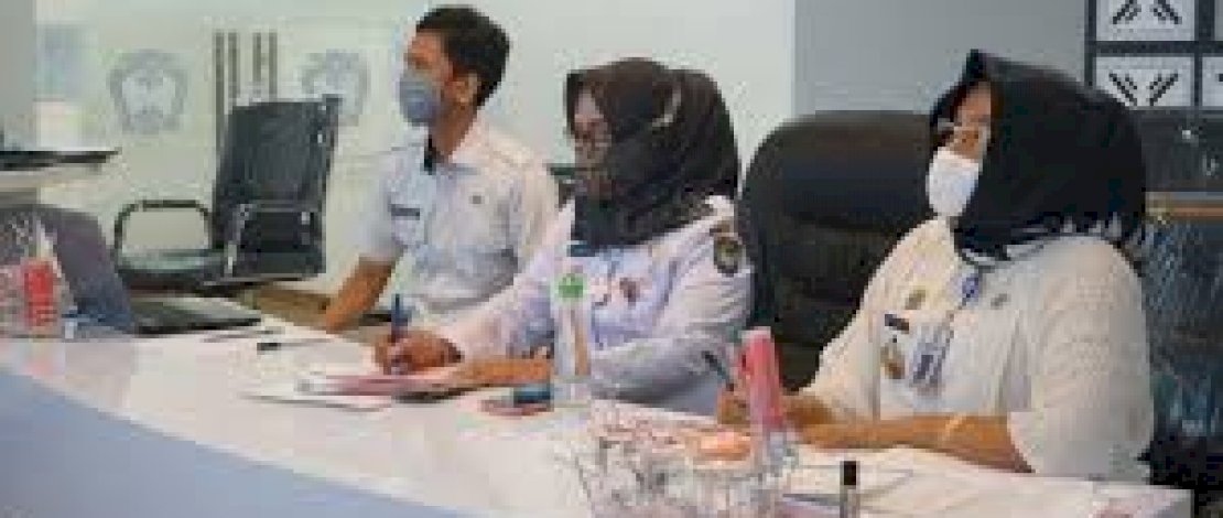 Plt Sekda Gowa Ikuti Rakor Monev Program Pemberantasan Korupsi