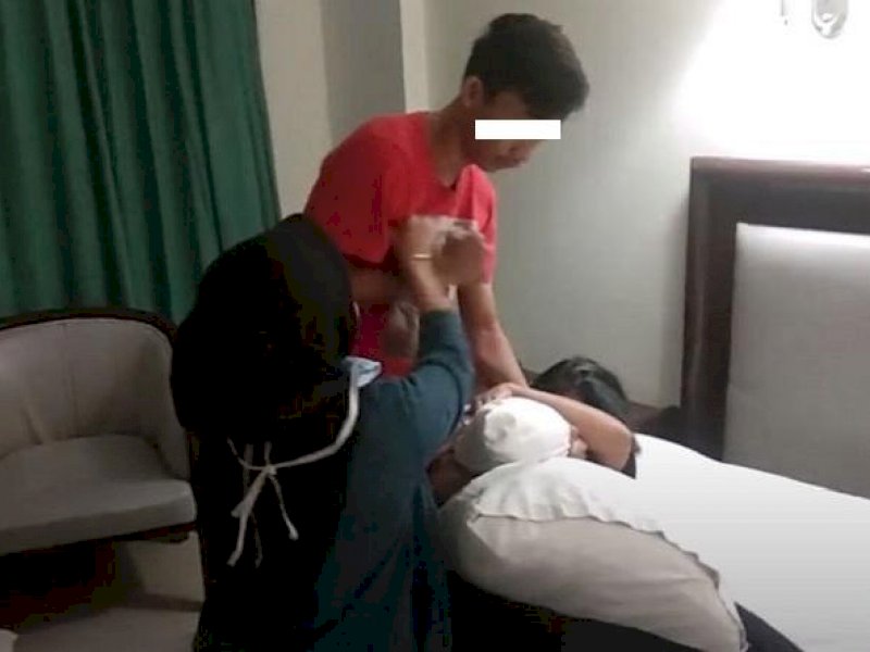 Petaka Istri Pergoki Suami Selingkuh dengan Mantan Pacar di Hotel