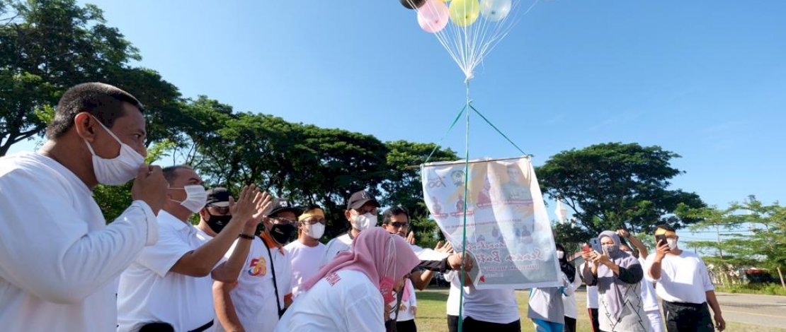 Pj Sekda Gowa Launching Senam Butta Gowa