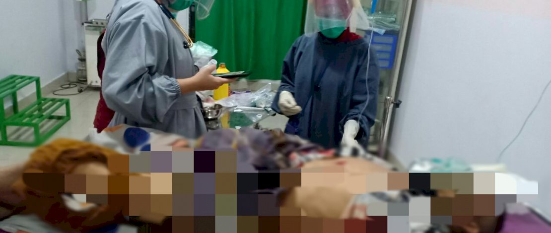 Serda H menjalani operasi di RS Pelamonia.