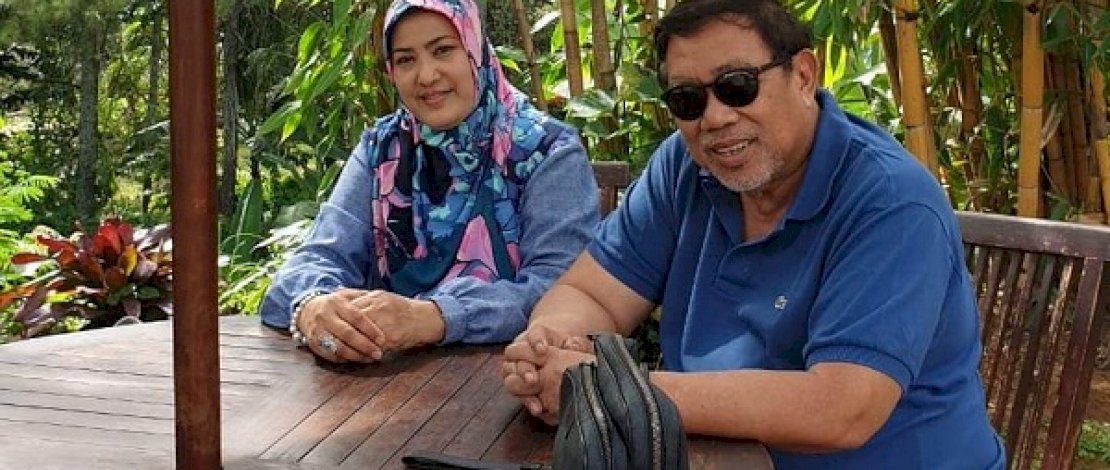 Shanty Idrus dan Prof Idrus A Paturusi