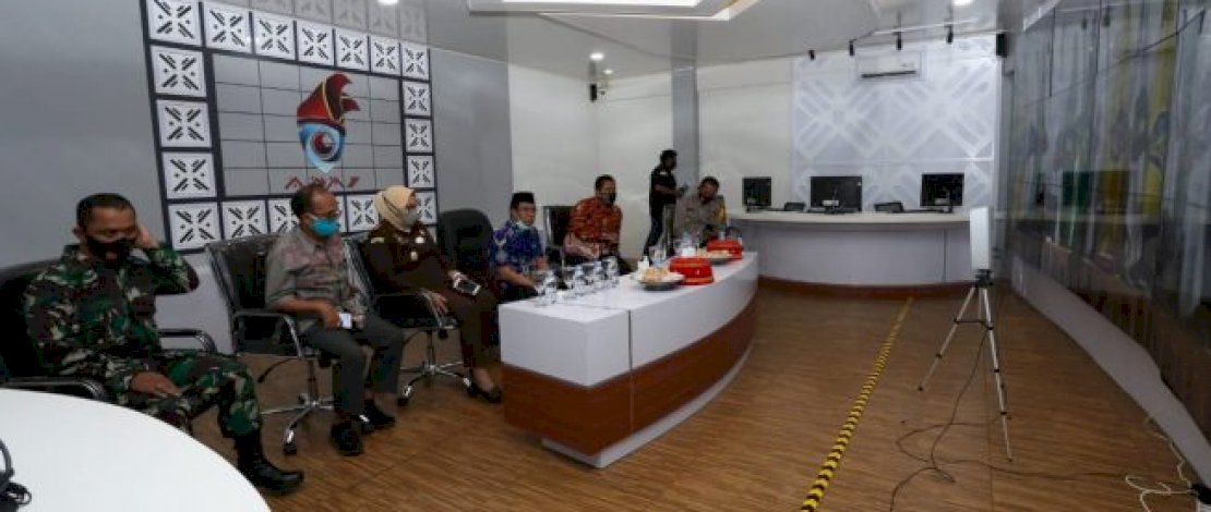 Pjs Bupati Gowa Ikuti Rakor Analisa dan Evaluasi Pelaksanaan Kampanye Pilkada Serentak 2020