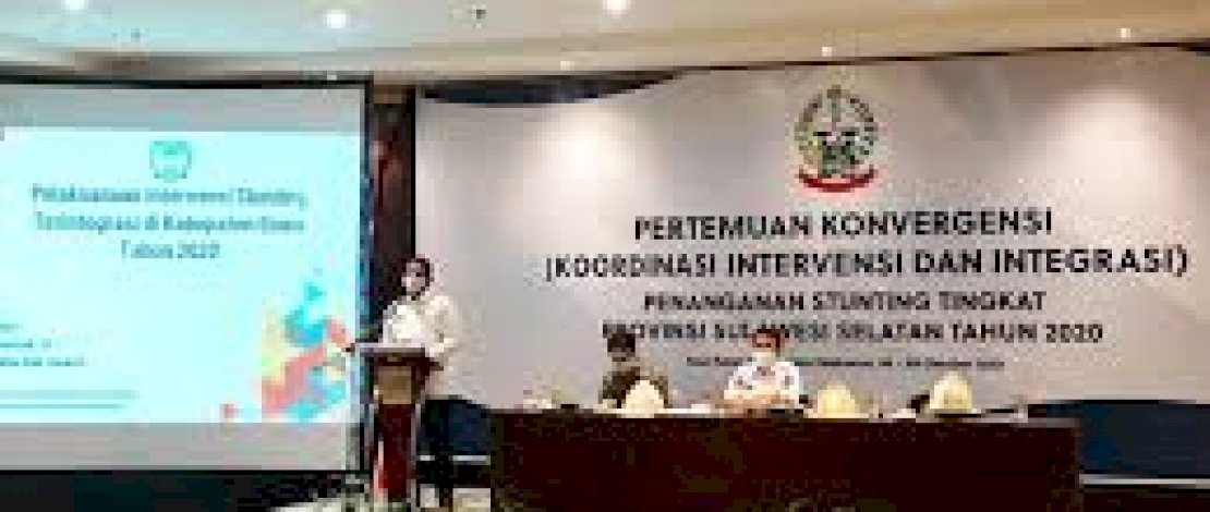 Raih Skor Tertinggi, Gowa Peringkat Pertama Turunkan Stunting di Sulsel Tahun 2020