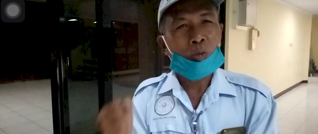 Ketua Serikat Sopir Makassar, Ahmaf Subair. IST