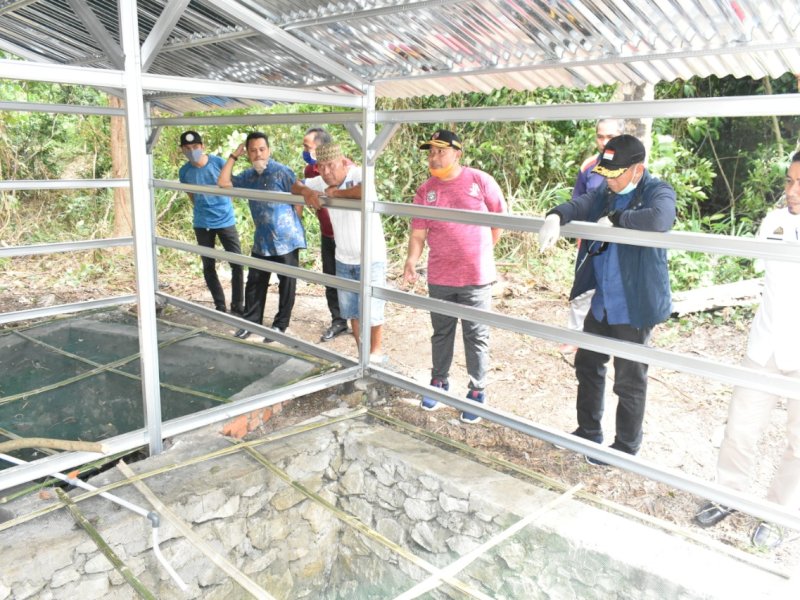 Bupati Takalar Tinjau Ketersediaan Air Bersih di Sumur Alternatif PDAM