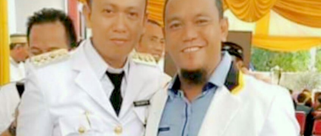 Bupati Takalar Syamsari dan Ketua Resimen 22, Abdullah Hasan.