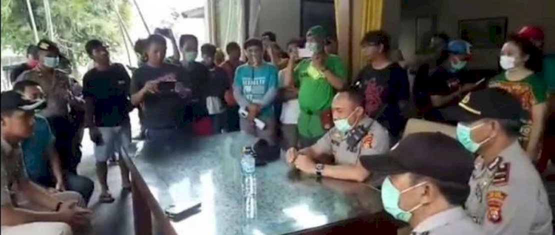 Syuting Sinetron Dibubarkan Polisi