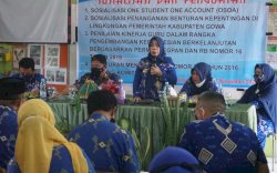 Sosialisasi OSOA, Pemkab Gowa Target 50 Persen Siswa Miliki Buku Tabungan