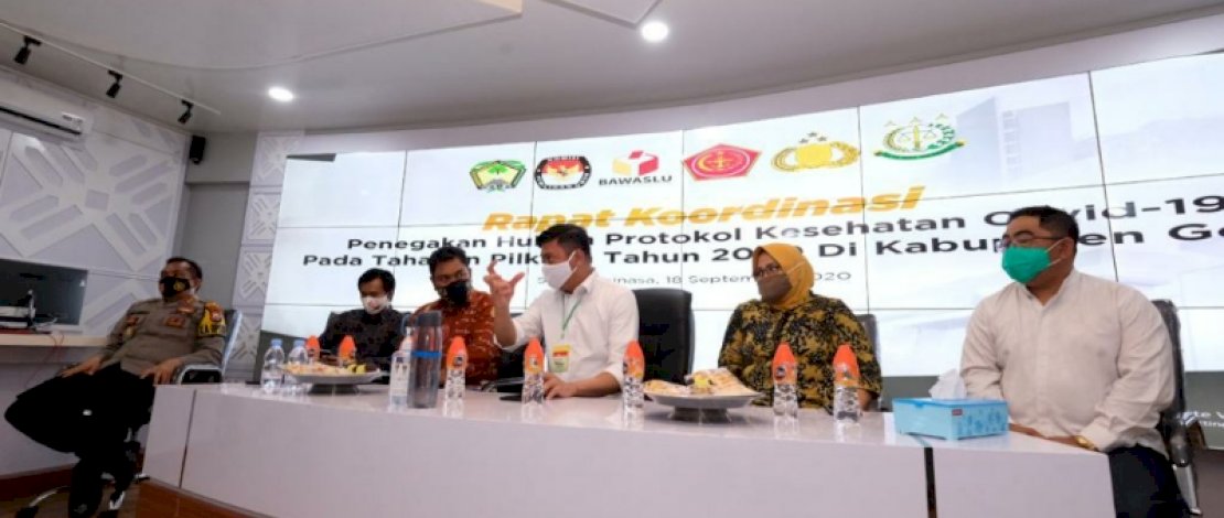 Pemkab Gowa Gelar Rakor Penegakan Hukum Tahapan Pilkada 2020