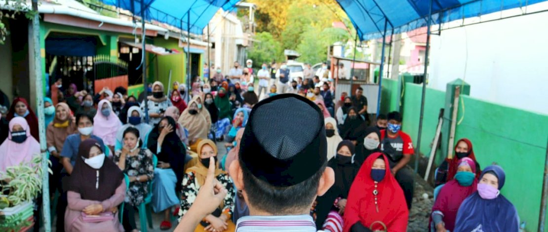 Kampanye Andi Tajerimin-Havid S Fasha di Desa Bonto Matene, Kecamatan Mandai, Kabupaten Maros.