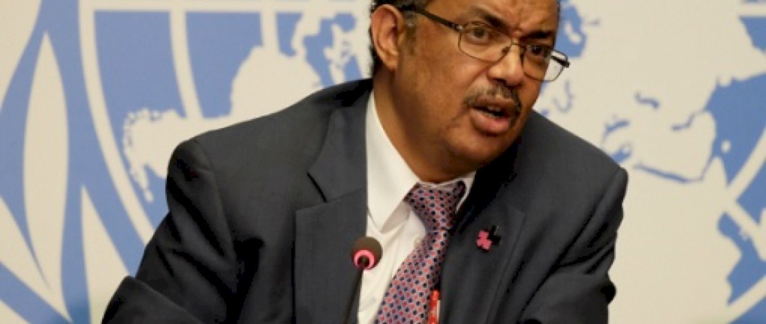 Tedros Adhanom Ghebreyesus, Direktur Jenderal WHO.