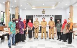 GTKHNK 35+ Kabupaten Gowa Temui Pjs Bupati Gowa