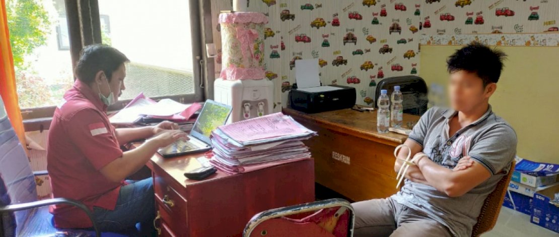 Yo diperiksa di Mapolres Kaur. 