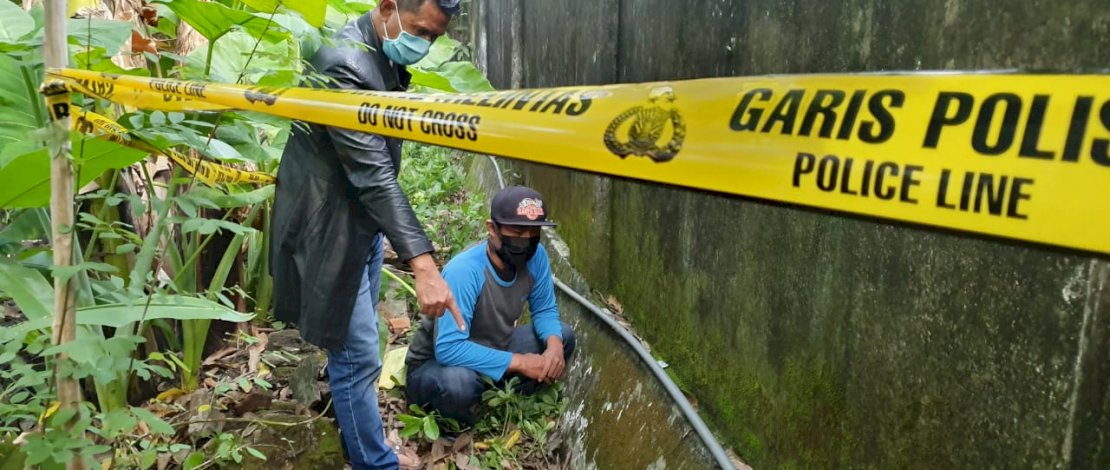 Lokasi pembunuhan janda 2 anak di Jombang. IST