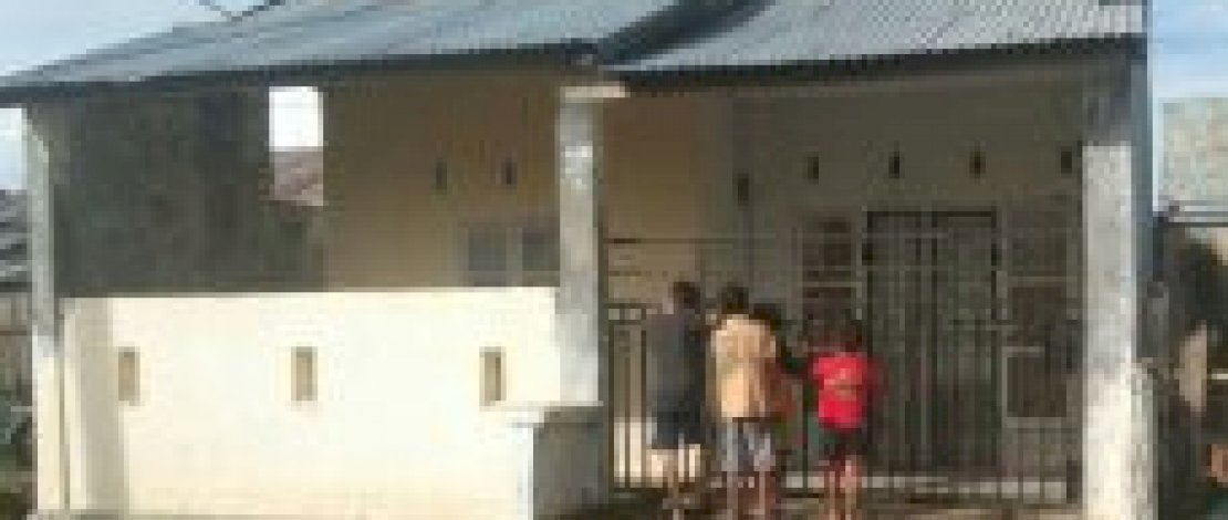 Lokasi penembakan di Jeneponto.