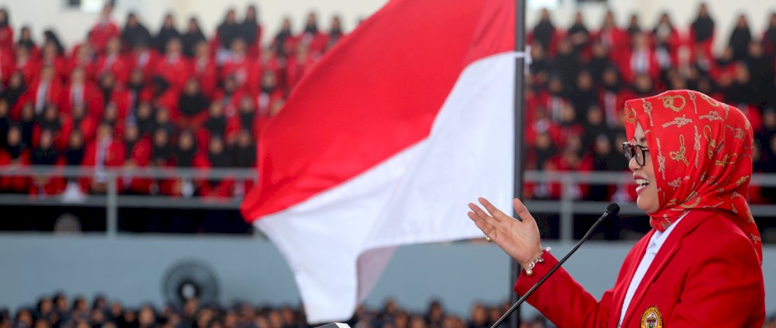 Rektor Unhas Prof Dwia Aries Tina. IST