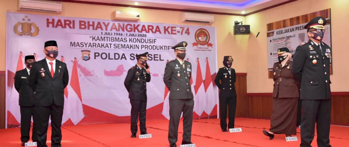Wabup Gowa Hadiri Upacara HUT Bhayangkara Ke-74 di Mapolres Gowa Secara Virtual Wabup Gowa Hadiri Upacara HUT Bhayangkara Ke-74 di Mapolres Gowa Secara Virtual