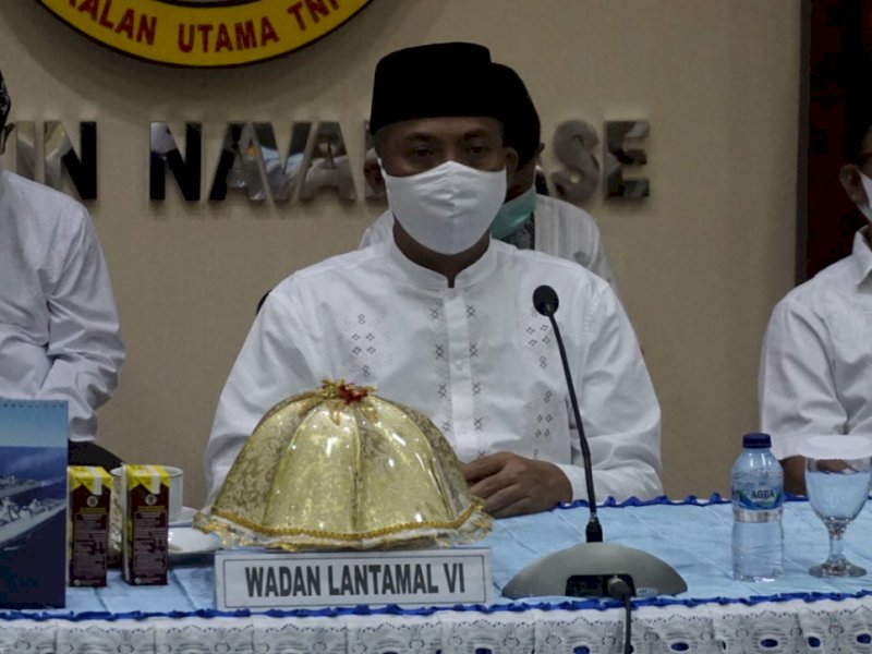 Wadan Lantamal VI Ikuti Peringatan Nuzulul Qur’an 1441 H Provinsi Sulsel 