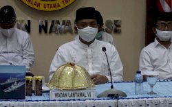 Wadan Lantamal VI Ikuti Peringatan Nuzulul Qur&rsquo;an 1441 H Provinsi Sulsel 