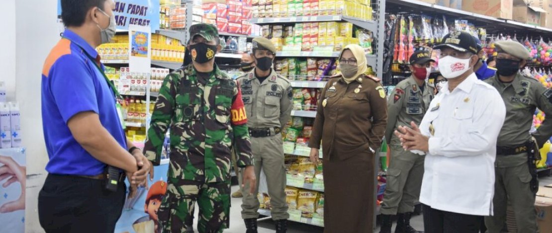 Wabup Gowa Pimpin Patroli Operasi Penegakan Pendisiplinan Protokol Kesehatan