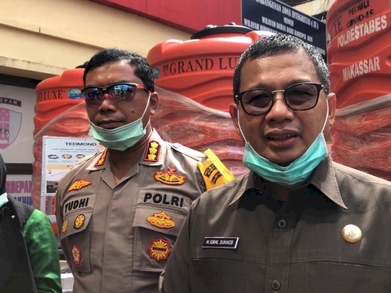 PT. Sukses Tedmond Sumbangkan 20 Unit Wastafel Portable ke Pemkot Makassar