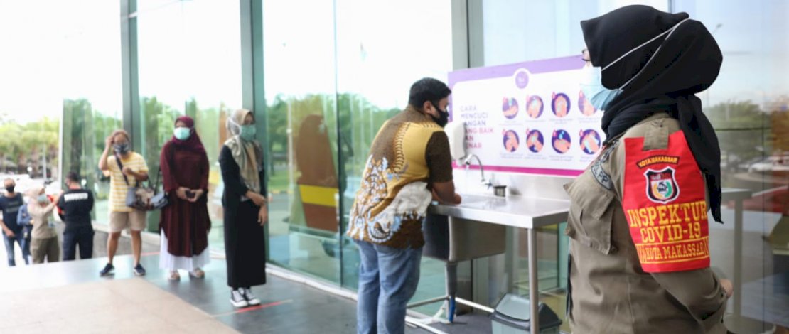 Inspektur Covid-Makassar Sidak Mall dan Pusat Keramaian Inspektur Covid-Makassar Sidak Mall dan Pusat Keramaian