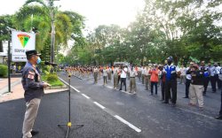Disinfektan Massal Resmi Dimulai, Pemkot Makassar Libatkan Tiga Ribu Personil
