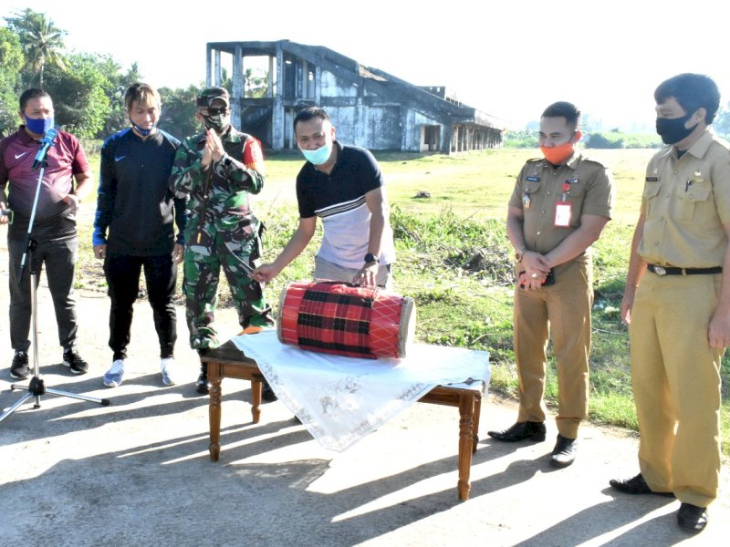 Difungsikan Kembali, Stadion Paccea Kini Jadi GOR Pemuda Ranggong Daeng Romo