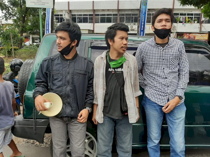 Tolak PPDB 2020, Sejumlah Mahasiswa Datangi Kantor Dinas Pendidikan