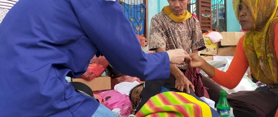 Ratusan Pengungsi Banjir Bandang Luwu Utara Mulai Diserang Penyakit ISPA