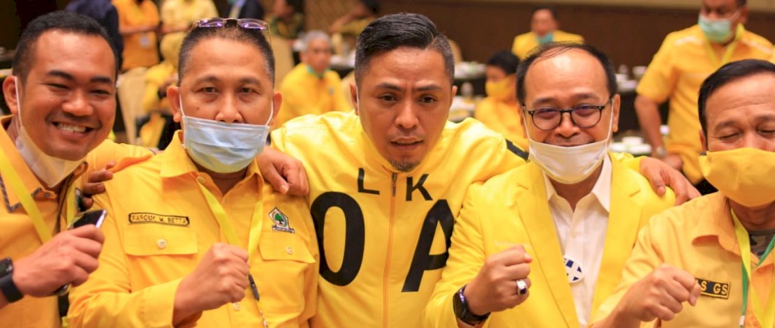 Suasana Musda Golkar Sulsel di Hotel Sultan, Jakarta.