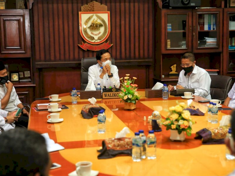 Temui Prof Rudy, Ketua IKA FH UMI Sinergi Pemkot Makassar Kendalikan Covid-19