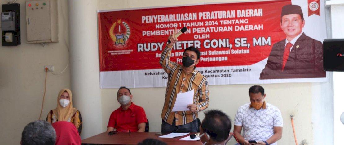 Terapkan Protokol Covid-19, RPG Gelar Sosper di Kecamatan Tamalate