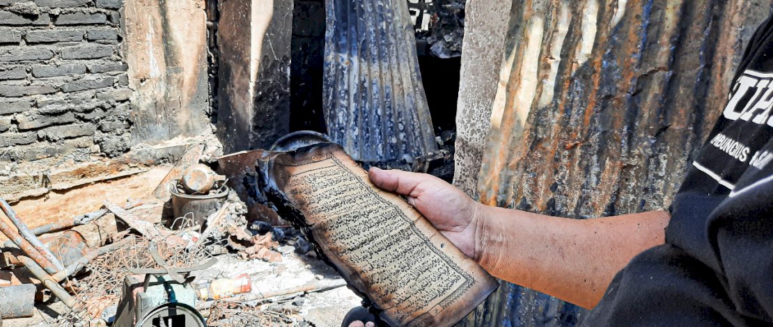 ACT Salurkan Bantuan Untuk Korban Kebakaran Tamarunang