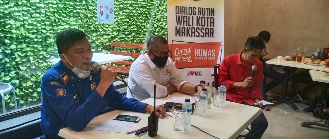 Coffee Morning Humas Pemkot Makassar.