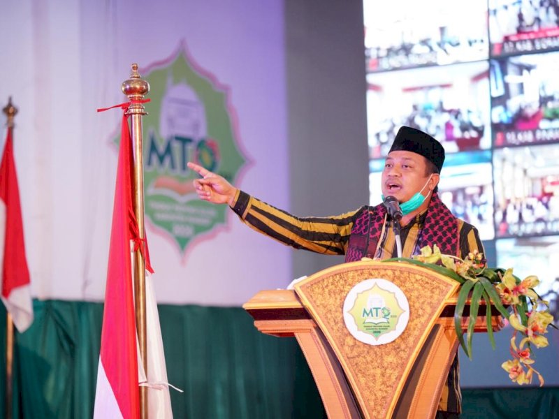 Dibuka Secara Virtual, MTQ Sulsel 2020 Ditutup Wagub Secara Langsung