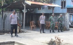 Brimob Parepare Bersama TNI hingga Masyarakat Bakti Sosial di Lokasi Kebakaran